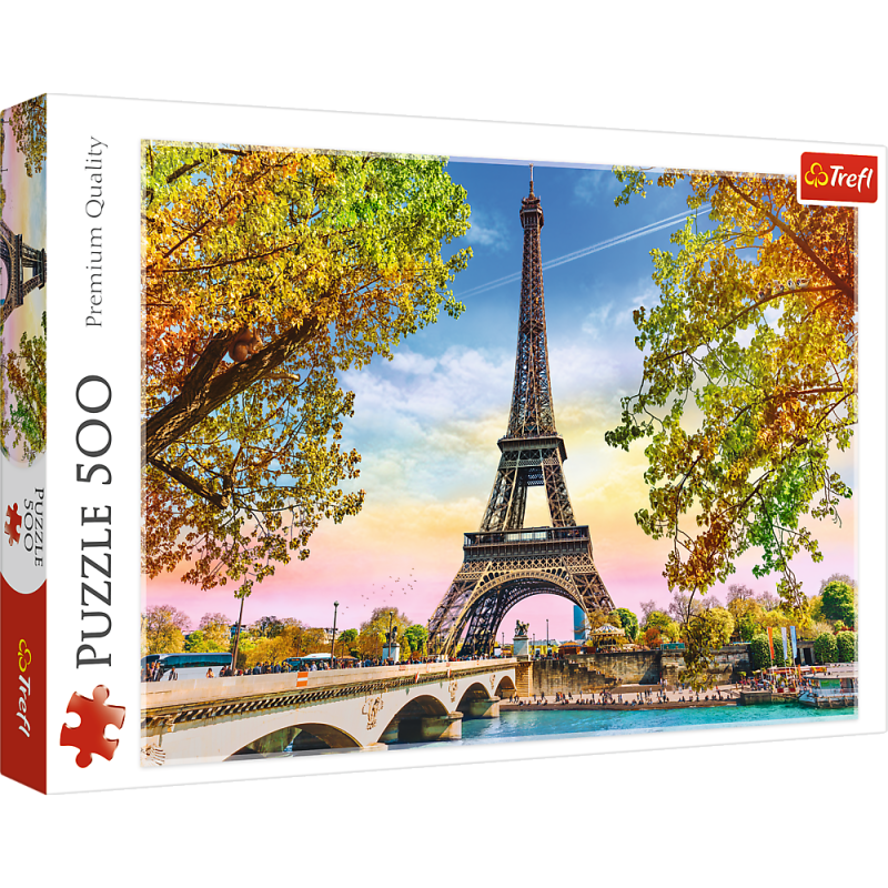 PUZZLE 500 TREFL ROMANTYCZNY PARYŻ