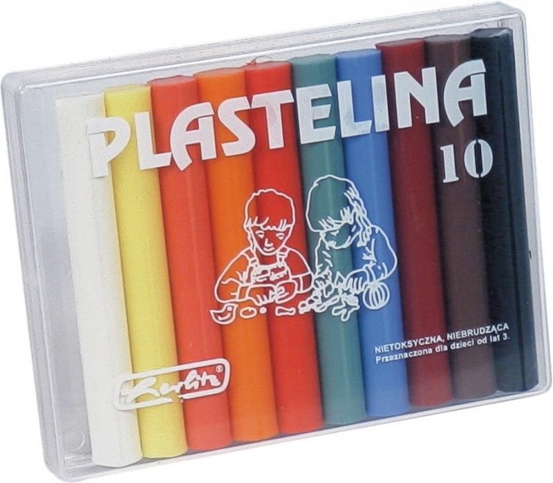 PLASTELINA 10 HERLITZ