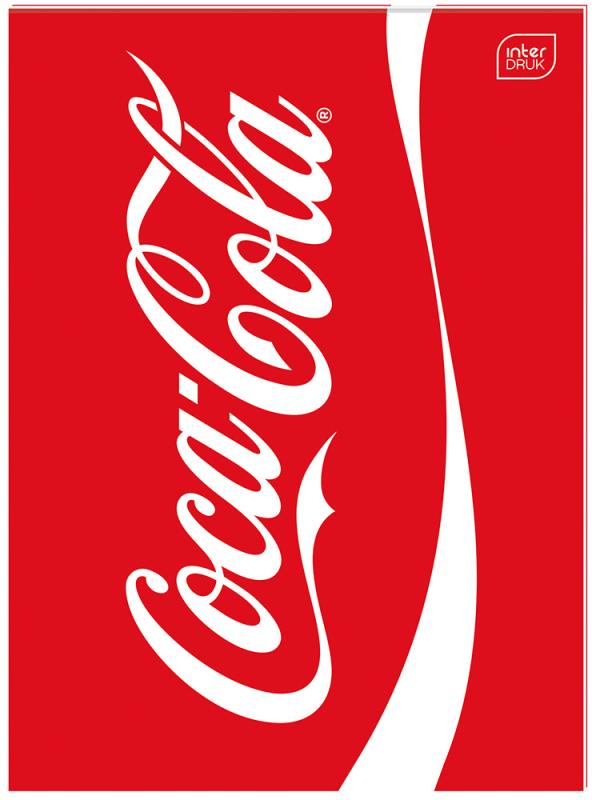 ZESZYT DO SŁÓWEK A6/32 MAT+ UV COCA COLA