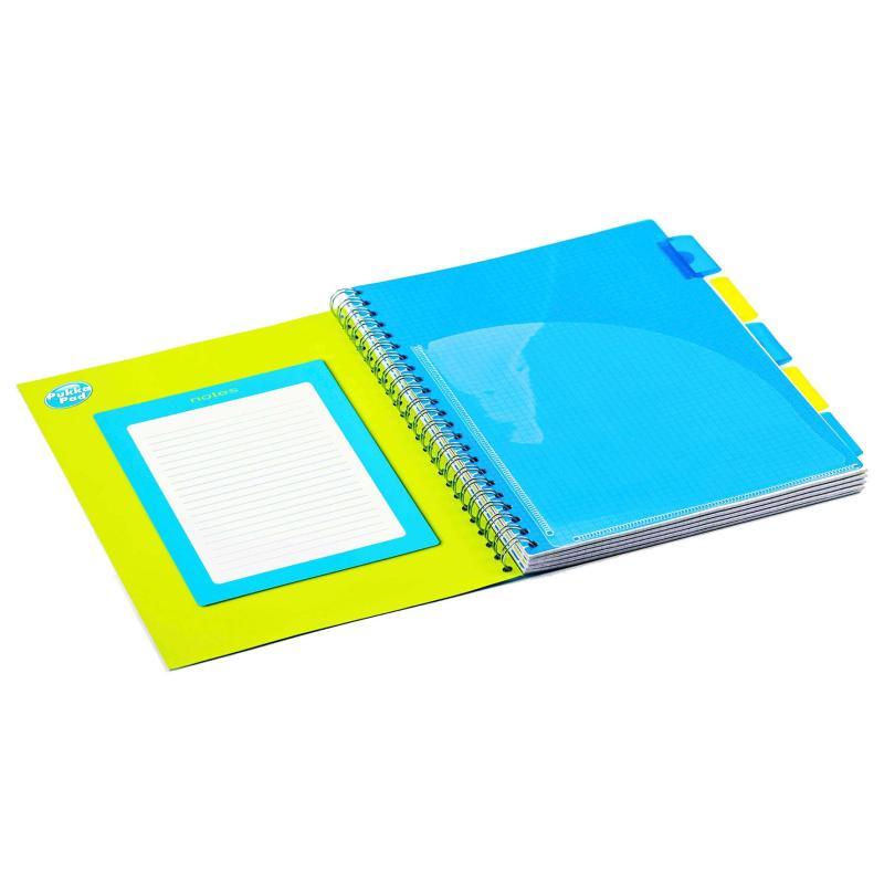 KOŁOZESZYT A4# PROJECT BOOK NIEBIESKI NEON