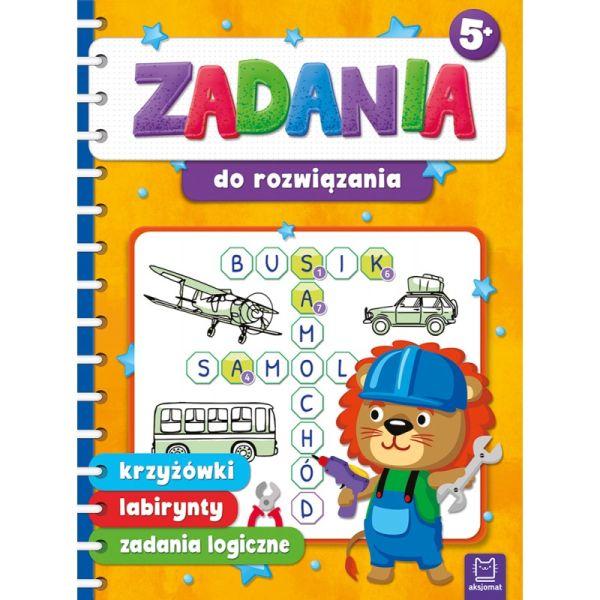 KSIĄŻECZKA ZADANIA DO ROZWIĄZANIA. KRZYŻÓWKI, LABIRYNTY, ZADANIA LOGICZNE