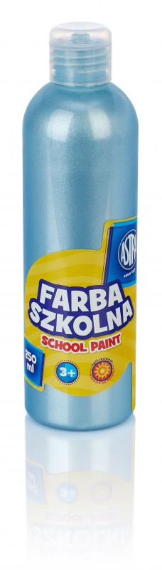 FARBA SZKOLNA ASTRA 250ML PERŁA NIEBIESKA