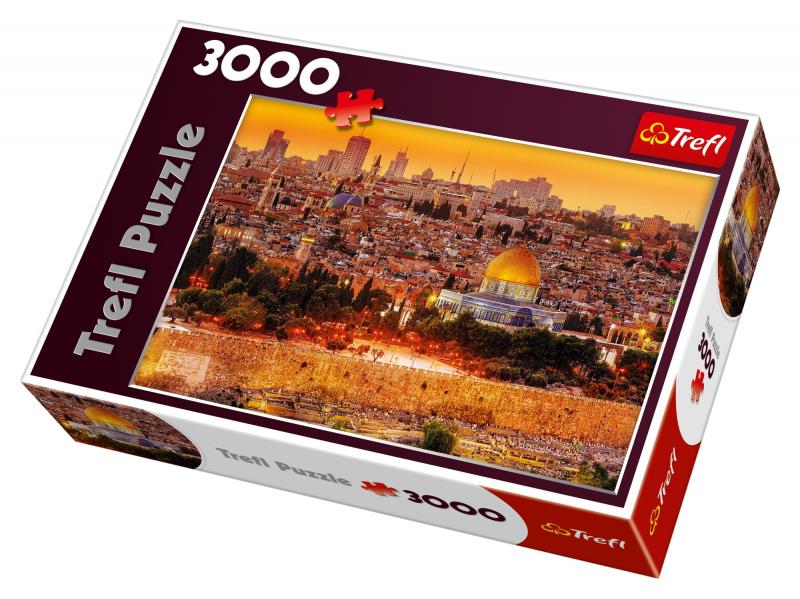 PUZZLE 3000 TREFL DACHY JEROZOLIMY