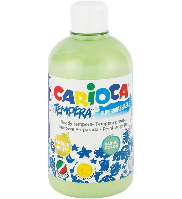 FARBA TEMPERA 500ML PASTELOWA ZIELONA CARIOCA