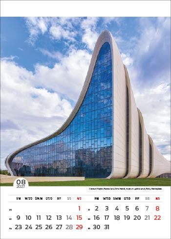 KALENDARZ WIELOPLANSZOWY ARCHITEKTURA JOTAN STANDARD