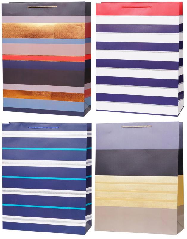 TOREBKA LUX EXTRA JUMBO WZ. PASKI GRAFICZNE A12