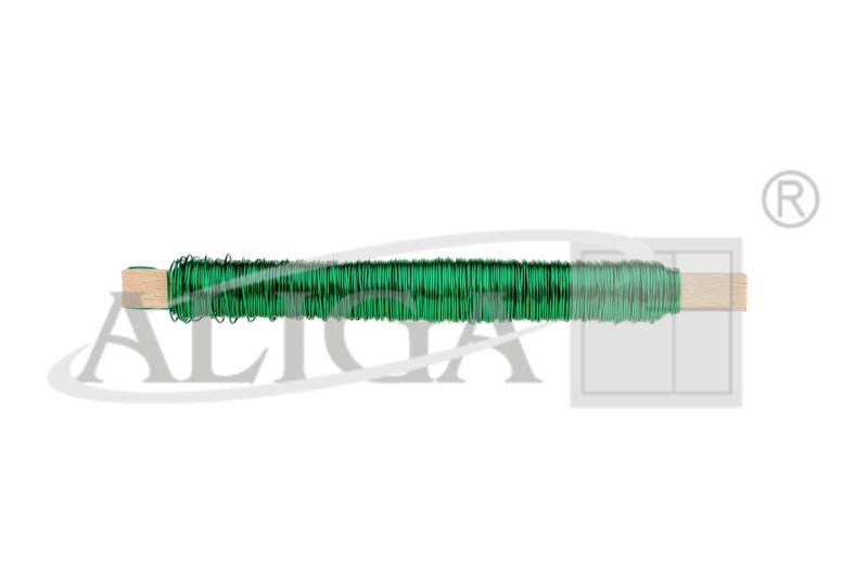 DRUTY DEKORACYJNE DA-7177 ZIELONE 0,5MM 50G A/4