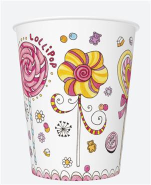 KUBECZEK PAPIEROWY DAISY A/8