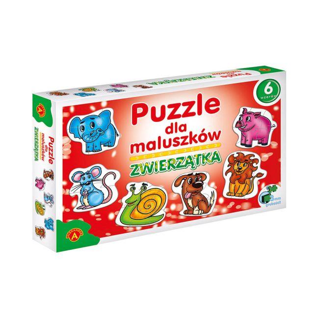 PUZZLE DLA MALUSZKÓW ZWIERZĄTKA