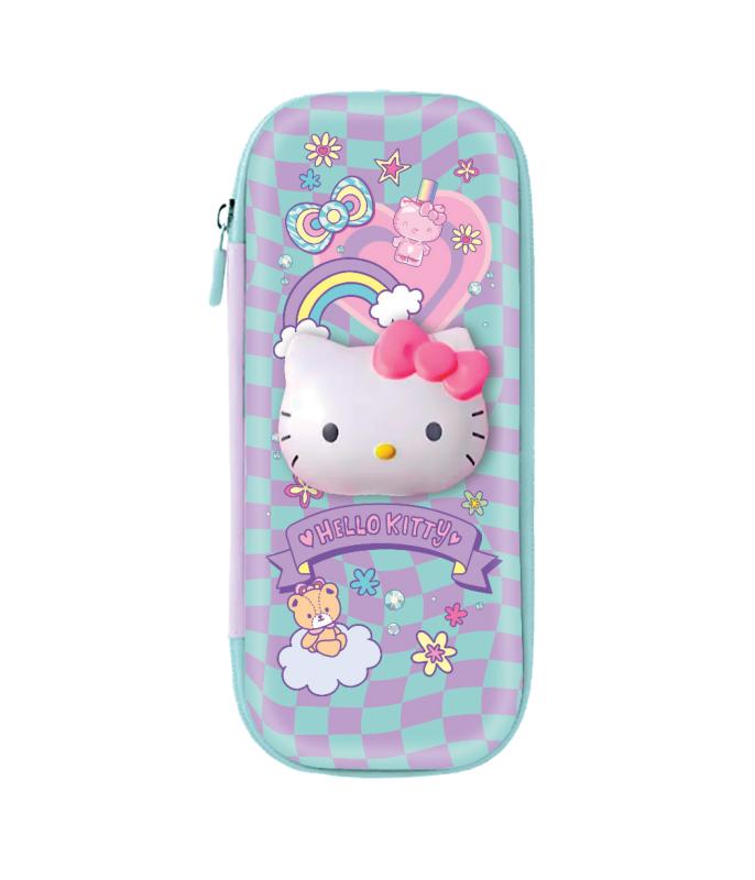 PIÓRNIK EVA / SQUISHY 3D WZÓR 2 PINK HELLO KITTY