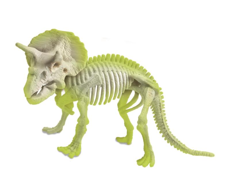 SKAMIENIAŁOŚCI - TRICERATOPS FLUO