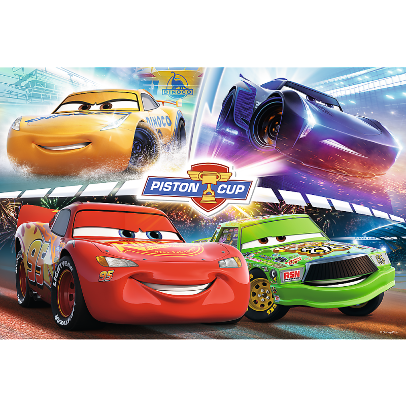 PUZZLE 160 TREFL ZWYCIĘSKI WYŚCIG CARS