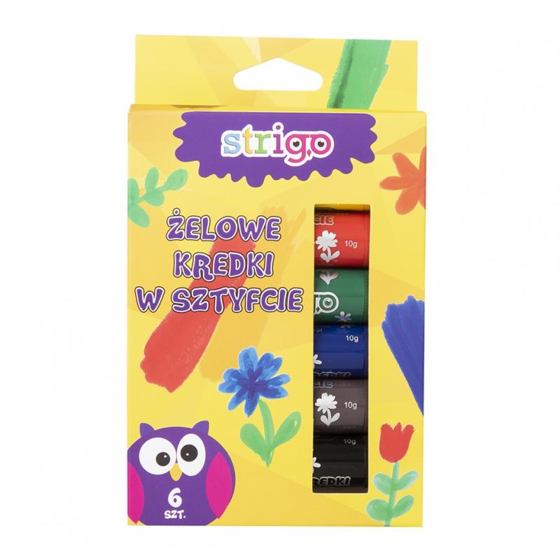 KREDKI ŻELOWE 6 SZT 10G