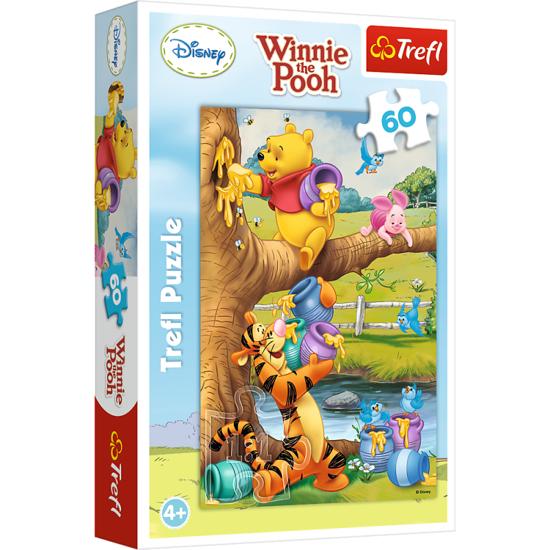 PUZZLE 60 TREFL MAŁE CO NIECO KUBUŚ PUCHATEK