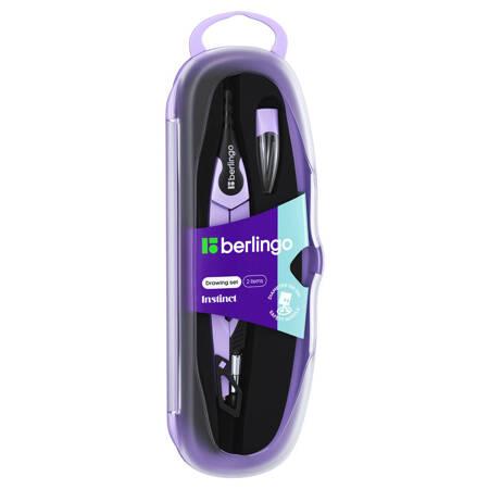 CYRKIEL BERLINGO METALOWY NA GRAFITY INSTICT 13,5CM 2 ELEMENTY FIOLETOWY ETUI PLASTIKOWE