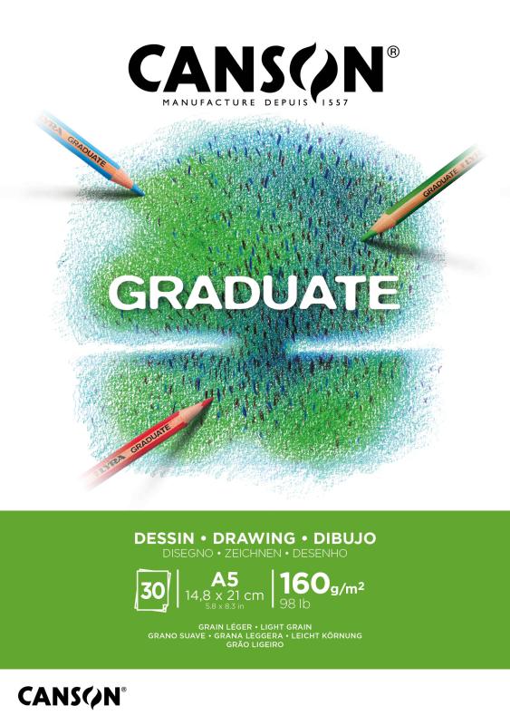 BLOK SZKICOWNIK CANSON A4/40 96G GRADUATE