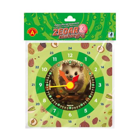 ZEGAR EDUKACYJNY JEŻYK