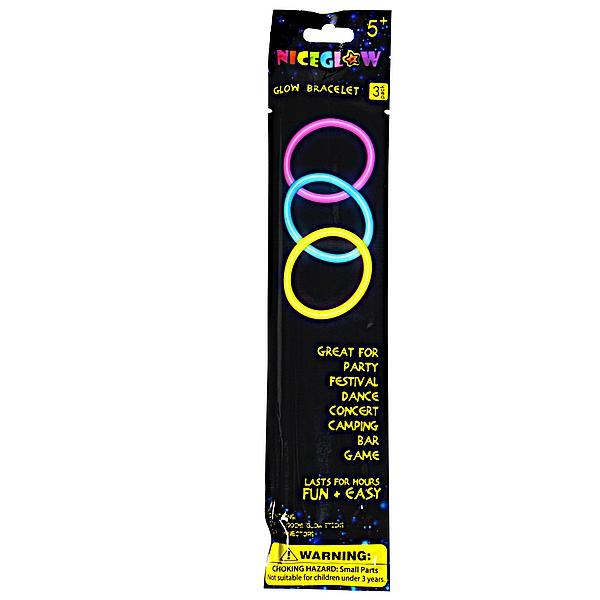 ZESTAW BRANSOLETEK GLOW STICK (3SZT)HALLOWEEN