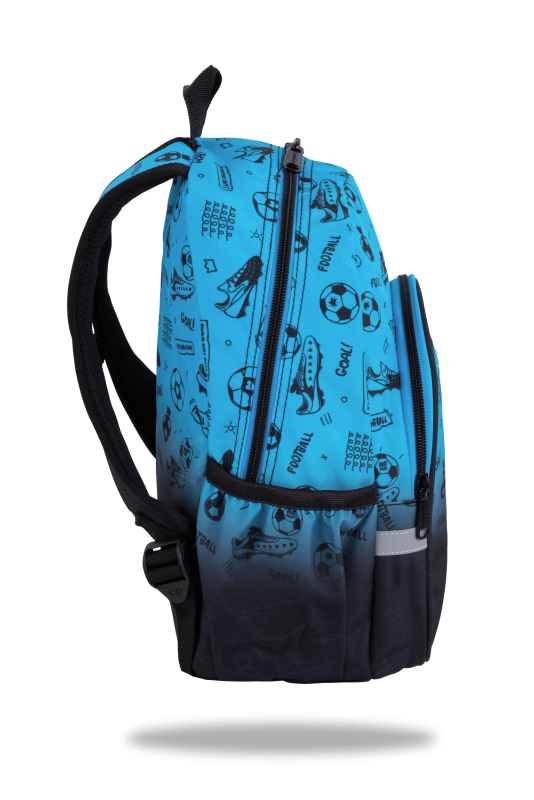PLECAK DZIECIĘCY CP TOBY - FOOTBALL 2T BLUE