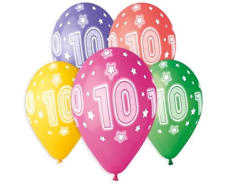 BALONY PREMIUM HEL CYFRA 10 A/5