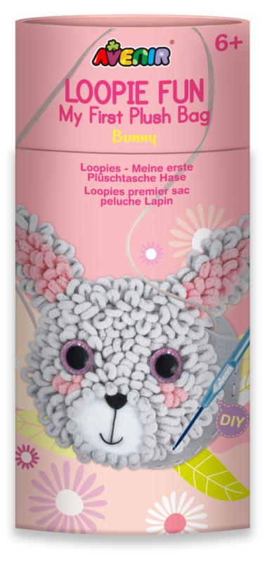 MOJA PIERWSZA PLUSZOWA TORBA - KRÓLIK