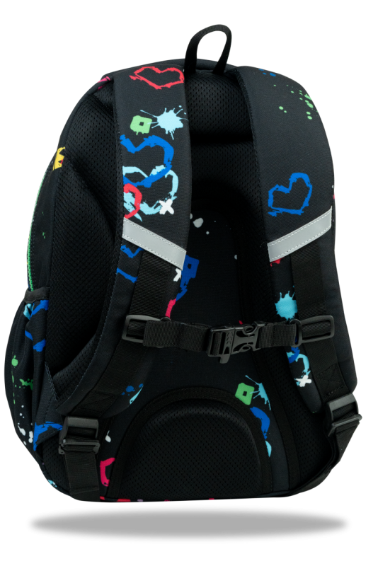 PLECAK SZKOLNY (15) JERRY - BLACK NEON HELLO KITTY