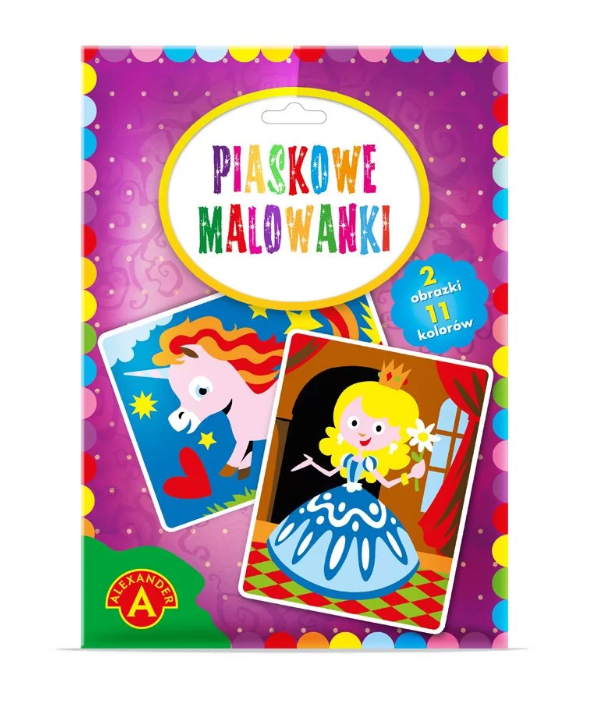 PIASKOWE MALOWANKI - KSIĘŻNICZKA, JEDNOROŻEC