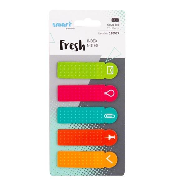 ZAKŁADKI INDEKSUJĄCE SMART PET FRESH INFO 12X45MM