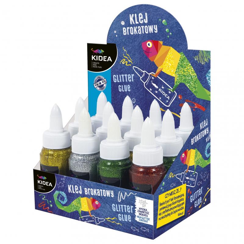 KLEJ BROKATOWY 50 ML KIDEA-D A/12