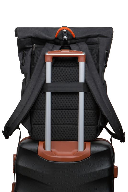 PLECAK ANTYWŁAMANIOWY - R-BAG - ROLL BLACK #