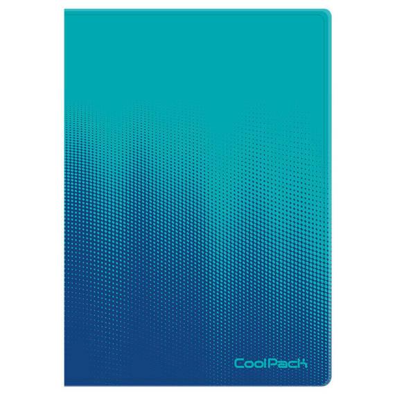 TECZKA CLEAR BOOK 20 KOSZULEK CP GRADIENT - OCEAN