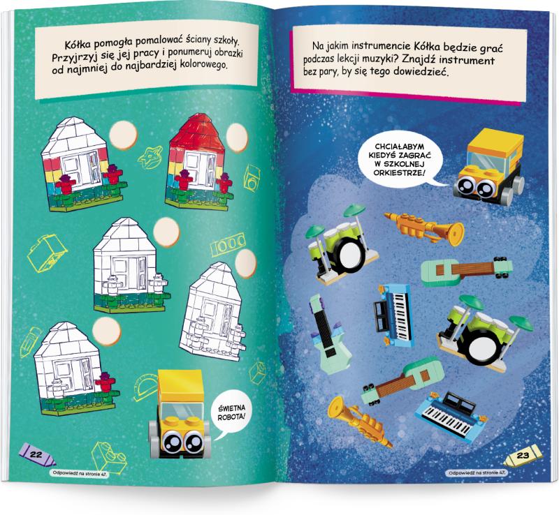 KSIĄŻECZKA LEGO MASTER BRAND PRZYJACIELE