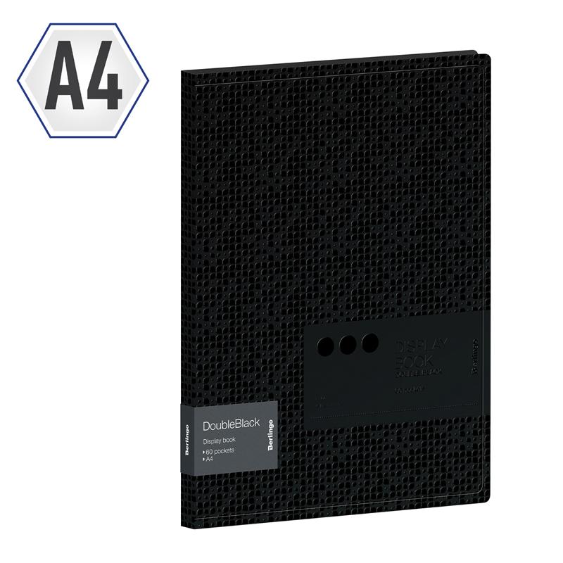 ALBUM OFEROWY BERLINGO A4 60 KOSZULEK DOUBLE BLACK