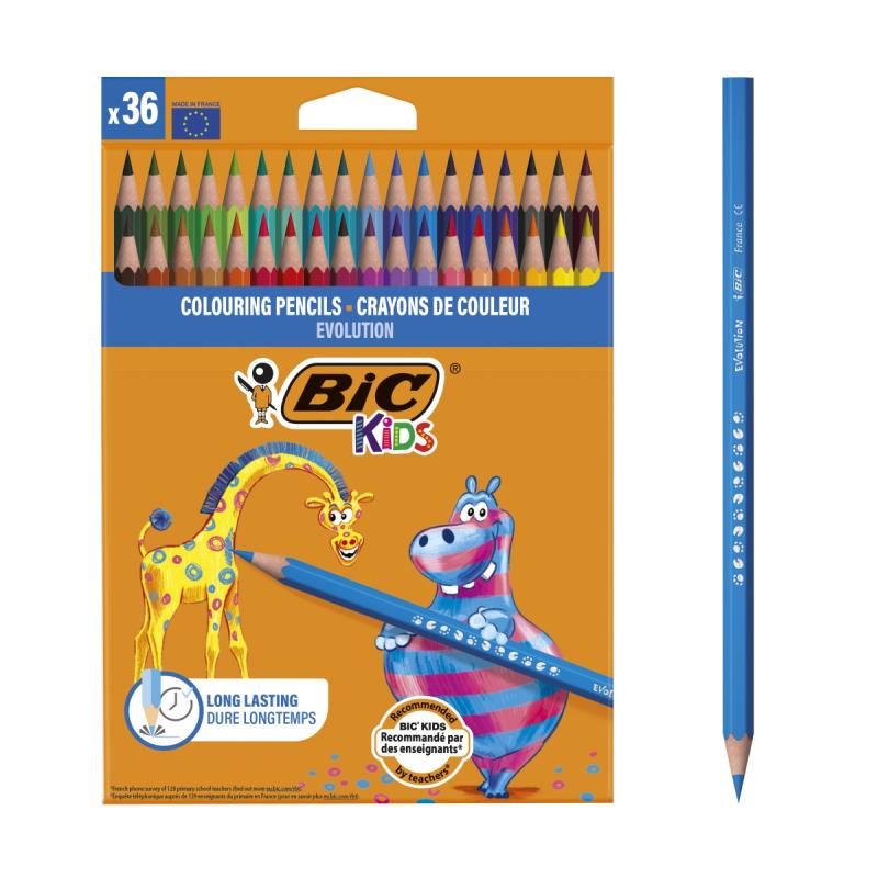 KREDKI 36 BIC EKOLOG.Z ŻYWICY SYNTETYCZNEJ