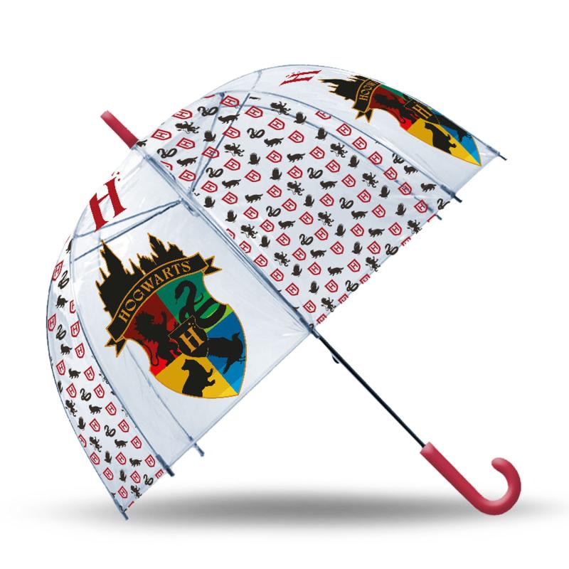 PARASOLKA PRZEZROCZYSTA, MANUALNA, 46 CM HARRY POTTER