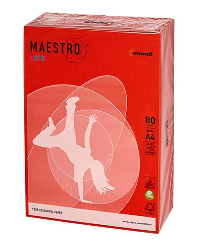 PAPIER KSERO A4 80G CO44 CORAL RED