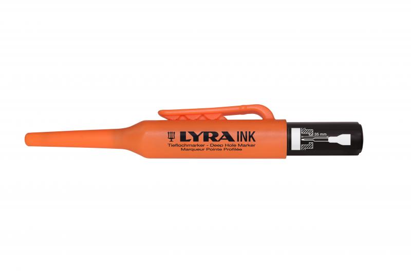 MARKER DO GŁĘBOKICH OTWORÓW LYRA CZARNY