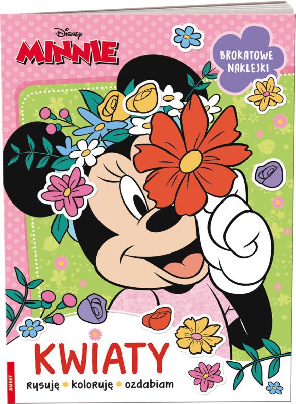 KSIĄŻECZKA DISNEY MINNIE. KWIATY