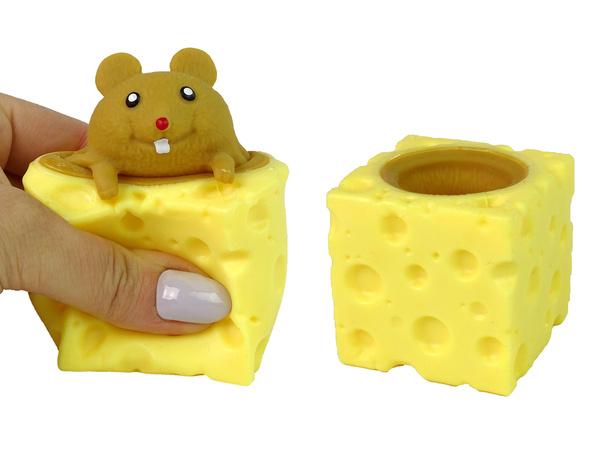 MYSZ W SERZE GNIOTEK SQUISHY MYSZKA SENSORYCZNA POP IT