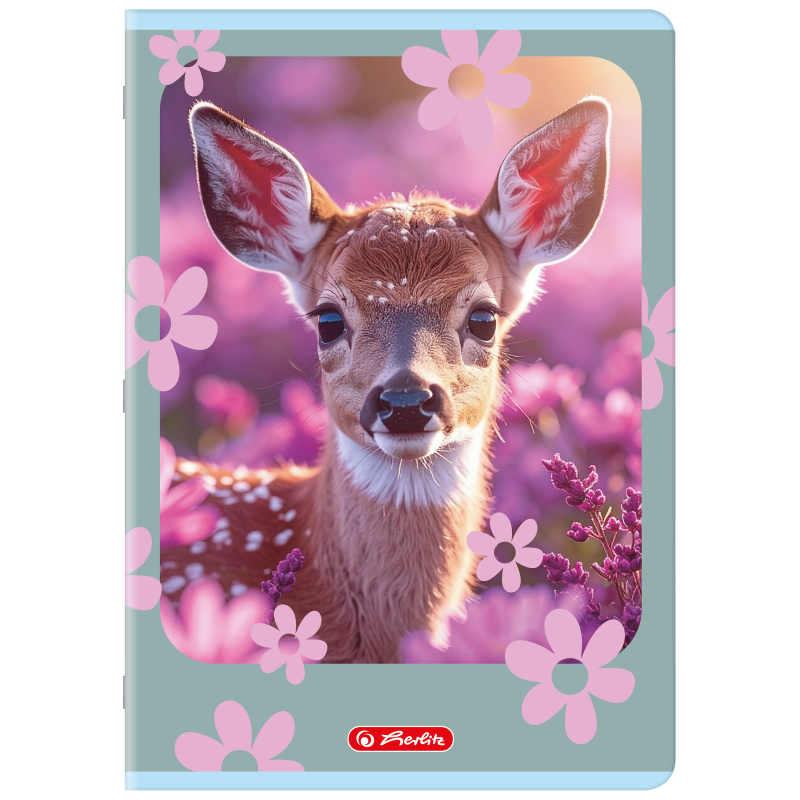 ZESZYT A4/32 3= KOLOROWA HERLITZ ANIMALS 70G