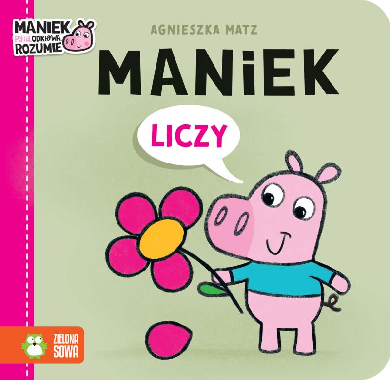 KSIĄŻECZKA MANIEK LICZY