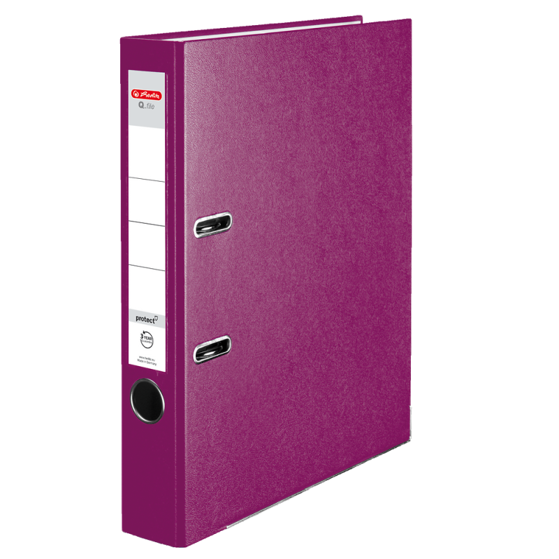 SEGREGATOR A4/5 HERLITZ PP JAGODOWY Q.FILE