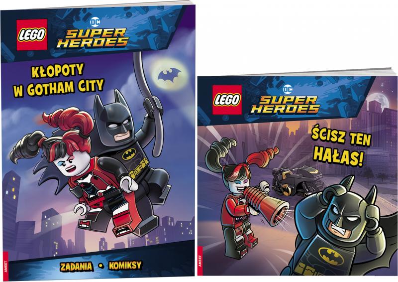 KSIĄŻECZKA LEGO DC COMICS SUPER HEROES.BATMAN KONTRA HARLEY QUINN