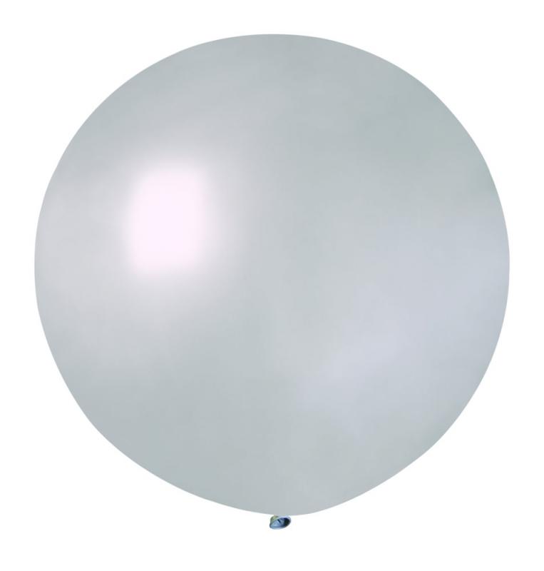 BALON GM220, KULA METALIK 0.65M - SREBRNY 38