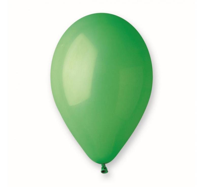 BALON PASTELOWY ZIELONY A/100 10CALI