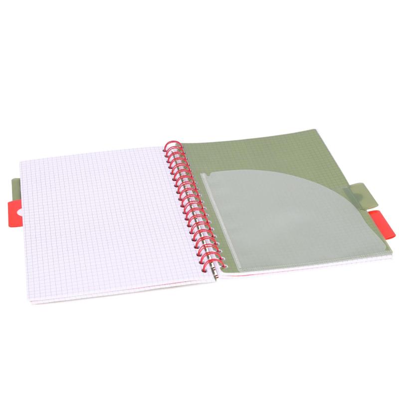 KOŁOZESZYT B5/100 # PADS TROPIKI - PAPUGA CZARNY 80G STRIGO
