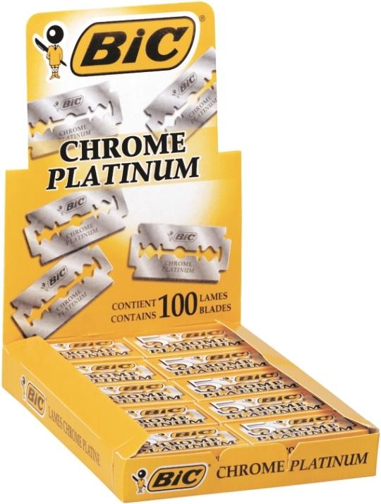 ŻYLETKI BIC A100 CHROM PLATYNA