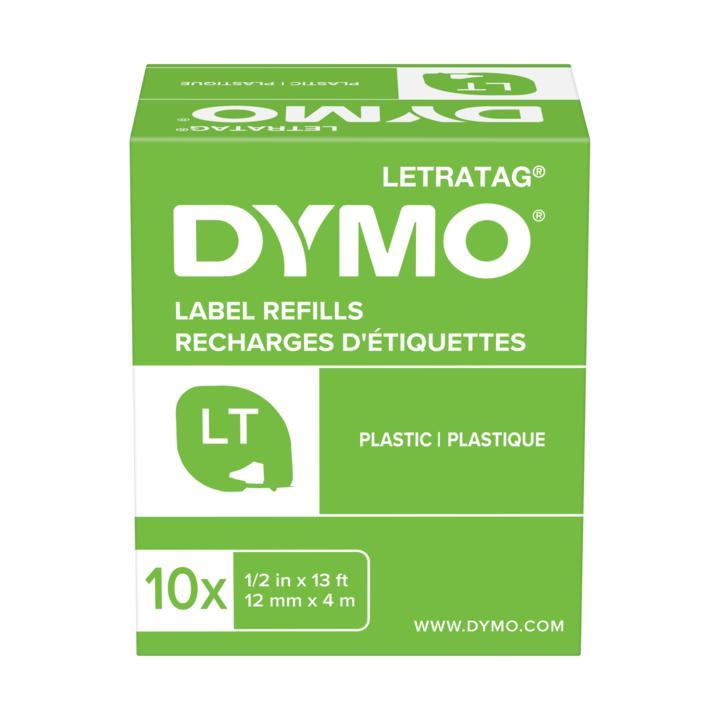 TAŚMA LT 12X4 PLASTIK.BIAŁ