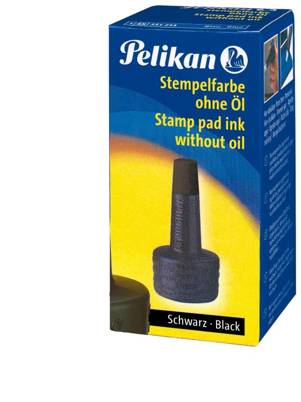 TUSZ DO STEMPLI PELIKAN 28ML CZARNY