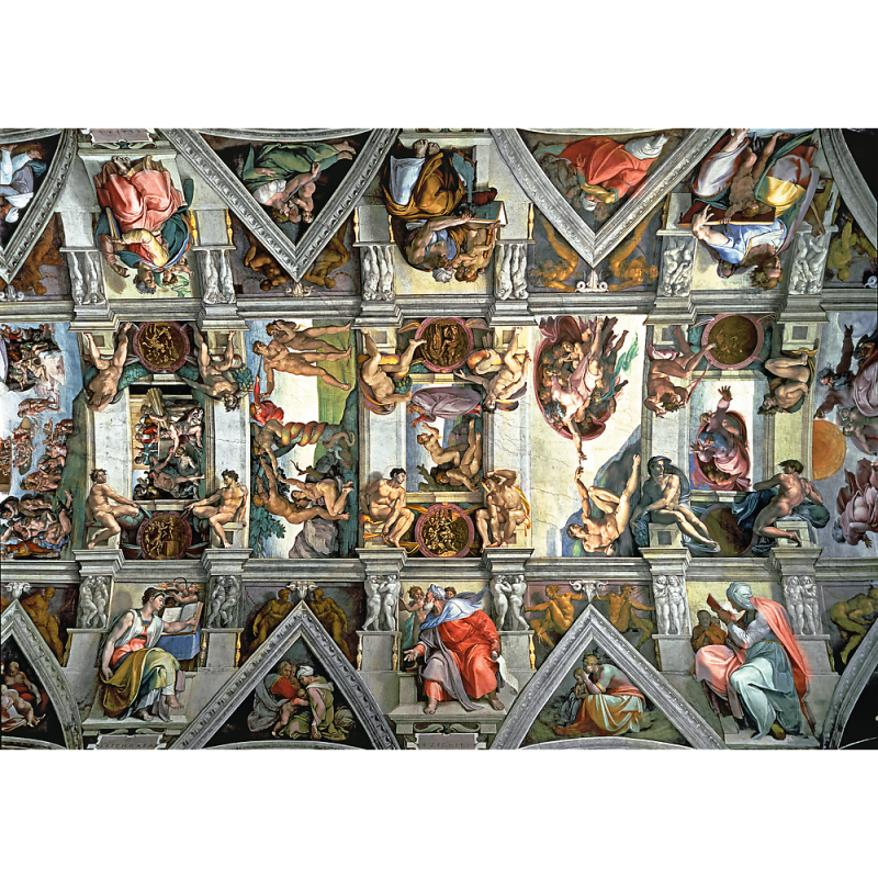 PUZZLE 6000 TREFL SKLEPIENIE KAPLICY SYKSTYŃSKIEJ